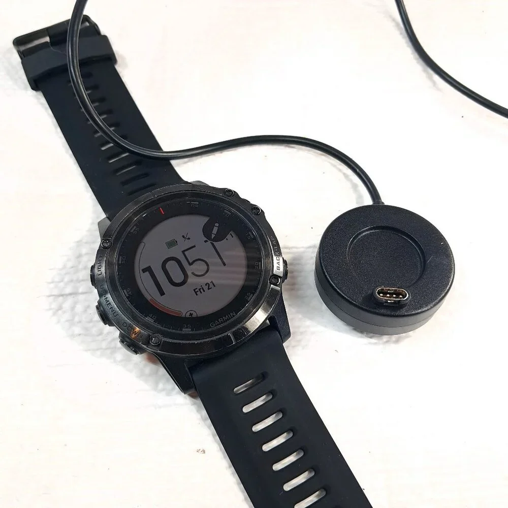 Garmin‎ Fenix 5X Plus Sapphire ultimate multisport GPS watch mapping Black 51mm